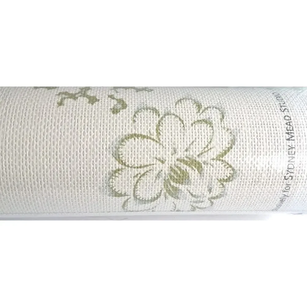 Sydney Mead Studio Wallpaper. Shizuka Floral. Chartreuse SMS-2042. 4 1/2 yds